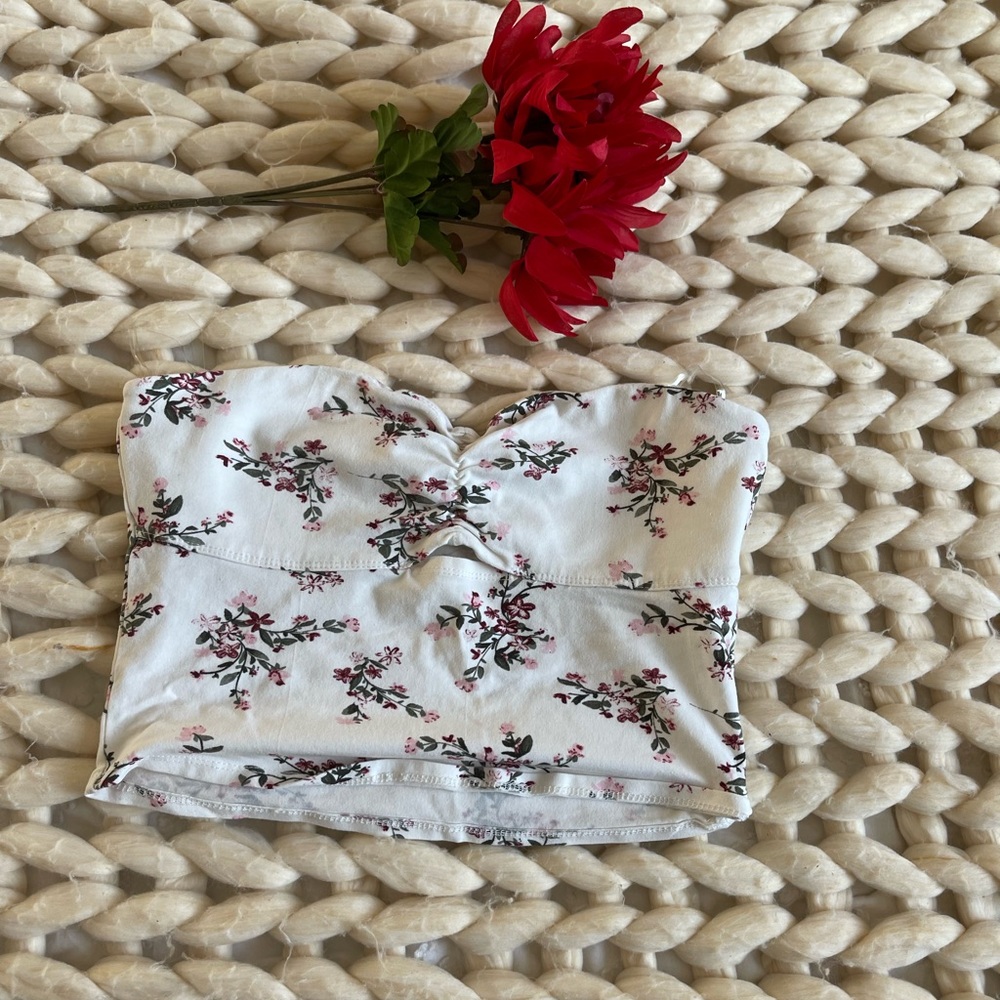 Floral Crop Top